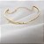 Bracelete Ouro 18k Diamante Natural - Imagem 2