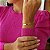 Bracelete Ouro 18k Diamante Natural - Imagem 5