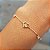 Pulseira Coração Topázio Ouro 18k - Imagem 2