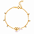 Pulseira Coração Topázio Ouro 18k - Imagem 2