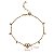 Pulseira Coração Topázio Ouro 18k - Imagem 3