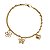 Pulseira Berloque Borboleta Ouro 18k - Imagem 2
