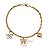 Pulseira Berloque Borboleta Ouro 18k - Imagem 6