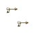 Brinco Infantil Pérola Ouro 18k - Imagem 6
