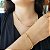 Pulseira Elos Ouro 18k Zircônia - Imagem 6