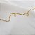 Pulseira Cruz Esferas Ouro 18k - Imagem 6