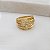 Anel Estamparia Ouro 18k Zircônia - Imagem 8