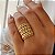 Anel Estamparia Ouro 18k - Imagem 1