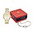 Kit Relógio Mondaine Feminino Dourado - Imagem 2