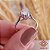 Anel Solitário Ouro Branco 18k Diamante Natural 1 Quilate - Imagem 1
