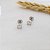 Brinco Ponto de Luz Ouro Branco 18k Brilhante Moissanite 1,4Quilates - Imagem 6