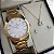 Kit Relógio Champion Feminino Dourado Cn25378k - Imagem 2