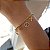 Pulseira Pingentes Ouro 18k - Imagem 2