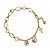 Pulseira Pingentes Ouro 18k - Imagem 1