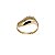 Anel Bold Ouro 18k Zircônia - Imagem 1