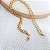Pulseira Elo Português Dublo Ouro 18k - Imagem 7