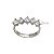 Anel Aparador Ouro Branco 18K Diamante Cultivado - 1,75 Quilates - Imagem 4