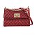 Bolsa Victor Hugo Tank Capitonê Rosso - Imagem 1
