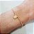 Pulseira Infantojuvenil Escapulário Ouro 18k - Imagem 2