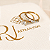 Kit Anel Solitário Ouro 18k + Anel Aparador Ouro 18k Moissanite - Imagem 2