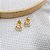 Brinco Coração Ouro 18k Diamante Cultivado 1,8 Quilates - Imagem 6