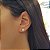 Brinco Coração Ouro 18k Diamante Cultivado 1,8 Quilates - Imagem 2