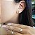 Brinco Coração Ouro 18k Diamante Cultivado 1,8 Quilates - Imagem 9