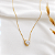 Kit Cordão + Pingente Coração Moissanite Ouro 18k - Imagem 2