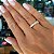 Anel Aparador Navetes Ouro 18k Brilhante Moissanite 1,87 Quilates - Imagem 2
