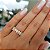 Anel Navetes Ouro 18k - Brilhante Moissanite 176pts - Imagem 2