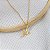 Kit Cordão Elo Português Ouro 18k + Pingente Letra M Ouro 18k - Imagem 4