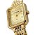 Relógio Mondaine Feminino Quadrado Dourado 32358lpmvde1 - Imagem 3