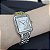 Relógio Mondaine Feminino Quadrado Casual Prata 32358l0mvne2 - Imagem 2
