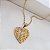 Kit Cordão Ouro 18k + Pingente Coração Diamantado - Imagem 8