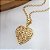 Kit Cordão Ouro 18k + Pingente Coração Diamantado - Imagem 10