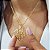 Kit Cordão Ouro 18k + Pingente Coração Diamantado - Imagem 5