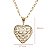Kit Cordão Ouro 18k + Pingente Coração Diamantado - Imagem 4