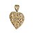 Pingente Coração Diamantado Ouro 18k - Imagem 7