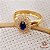 Anel Formatura Gestão Financeira Ouro 18k - Sem emblema - Imagem 1
