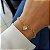 Kit Pulseira Ouro 18k + Pingente Coração Ouro 18k - Imagem 5