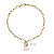 Kit Pulseira Ouro 18k + Pingente Coração Ouro 18k - Imagem 4