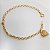 Pulseira Coração Elo Português Ouro 18k - Imagem 6