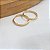 Brinco Argola Ouro 18k Zircônias - Imagem 6
