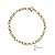 Pulseira Elo Português 4mm Feminina Ouro 18k - Imagem 4