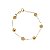 Pulseira Esferas 6mm Ouro 18k - Imagem 2