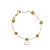 Pulseira Esferas 6mm Ouro 18k - Imagem 3