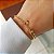 Pulseira Groumet Feminina Ouro 18k - Imagem 5