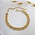 Pulseira Groumet Feminina Ouro 18k - Imagem 3