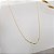 Cordão Malha Piastrine Ouro 18k - 45cm - Imagem 7