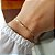 Pulseira Malha Piastrine Ouro 18k - Imagem 6